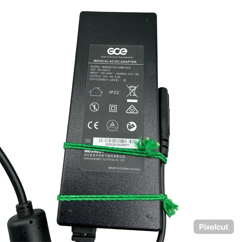 GCE Medical AC/DC Adapter MANGO120-24BB-GCE 24V 5.0A Power Supply